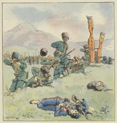 Attack on the garrison of Andjou