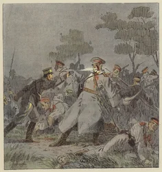 Night combat at Mo-Tien-Ling