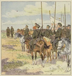General Kuropatkin inspects the main positions
