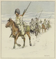 The Cossacks cross the Yalu