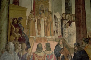 Choral Scene, from the Life of St. Benedict