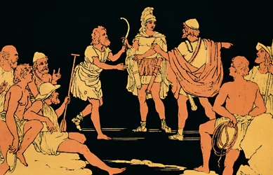 The Repentance of Neoptolemus, 1880
