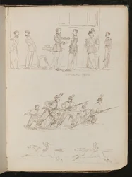 Three Studies of Soldiers