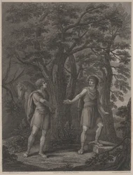 Illustration from "Palamon and Arcite"