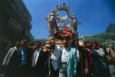 Feast of San Leo, Bova, Calabria, Italy (photo)