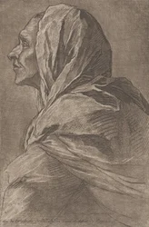 Head of a woman
