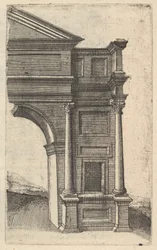 Half of an Arch [Porta Antonae] from the series 