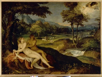 Jupiter and Io.