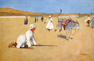 On the Dam Road, Assouan