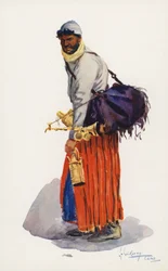 People of Egypt: Syrup-Seller, Sharbatli