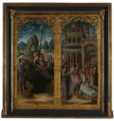 The Calling of Peter and the Healing of Hemorroissa