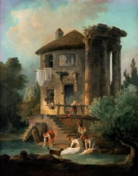 The Temple of Vesta at Tivoli, Rome, 1831