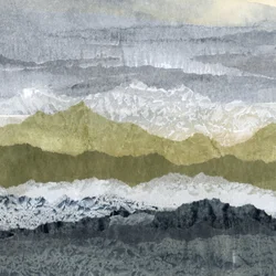 Muted Mountain Horizon