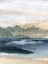 Muted Mountain Reflection