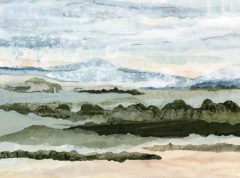 Serene Layered Landscape