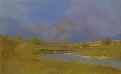Podtatranská Landscape After Spring Rain