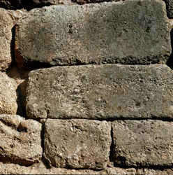 Walls Near the Lions Gate: Ancient Town of Mycenae (1500-1100 BC), Greece