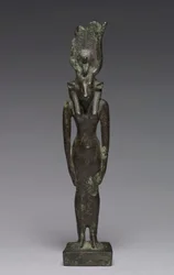 Statuette of Hathor, 664-30 BC