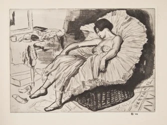 Dancer Sleeping, pub. 1925