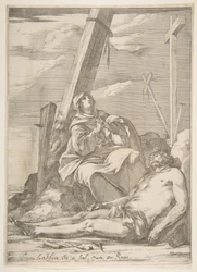 Christ and the Virgin at the Foot of the Cross