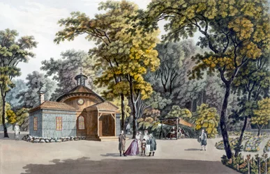 The Hermitage at the Garden of the Imperial Palace of Laxenbourg, Austria, c.1790