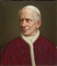 Portrait of the Pope Leo XIII