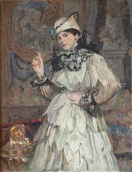The Artist’s Daughter in Fancy Dress