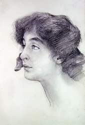 Portrait of Miss James