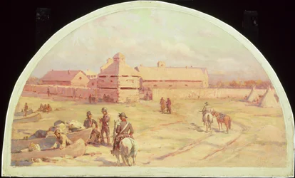 The first Fort Dearborn
