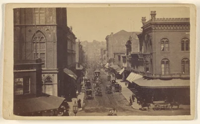 Montgomery Street from Market Street, San Francisco, Instantaneous