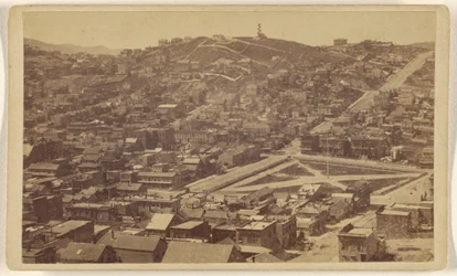 Russian Hill from Telegraph Hill, San Francisco
