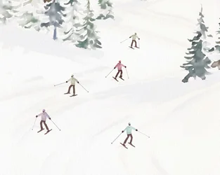 Skiing In Tremblant