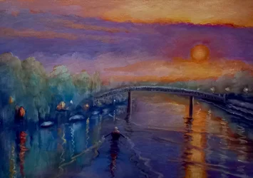 Eel Pie Island Winter
