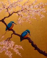 Kingfisher Pair