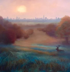 Morning Mist Richmond Park, 2021