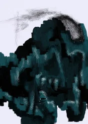 Dark Abstract Peaks