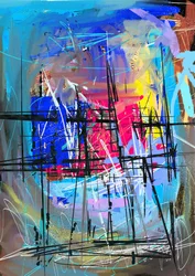 Vibrant Abstract Lines