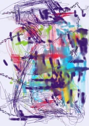 Vibrant Chaotic Lines