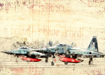 Vintage Fighter Jets