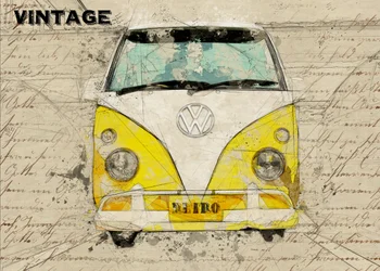 Yellow Van Sketch