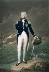 Sir Horatio Nelson, K.B., Rear Admiral of the Blue, engraved and published by William S. Barnard