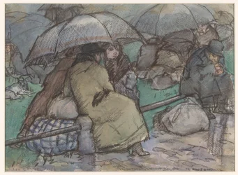 Refugees from Belgium in Roosendaal