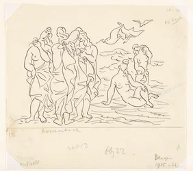 Bathers (Sketch)