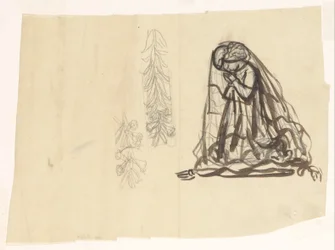 Praying Girl and Ornament