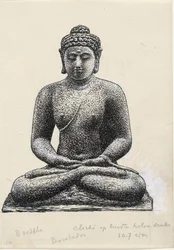 Buddha at Borobudur