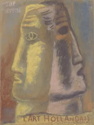 Cover Design for Paul Fierens, Contemporary Dutch Art 1933