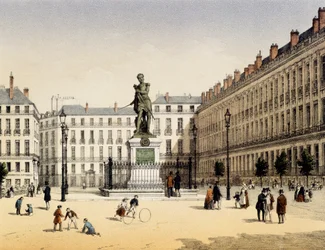 Piazza Cambronne in Nantes, France