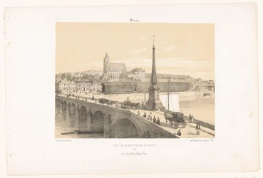 View of Blois from the bridge