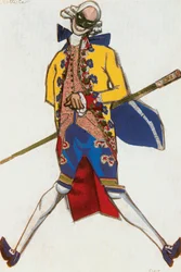 Battista, Costume Sketch for the Ballet after Carlo Goldoni