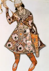 Costume design for a ballet by Igor Stravinsky, 1913